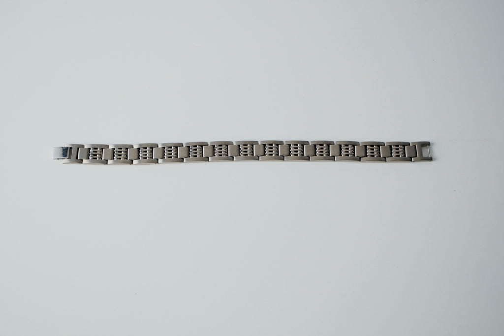 Stainless Steel Square Link Bracelet