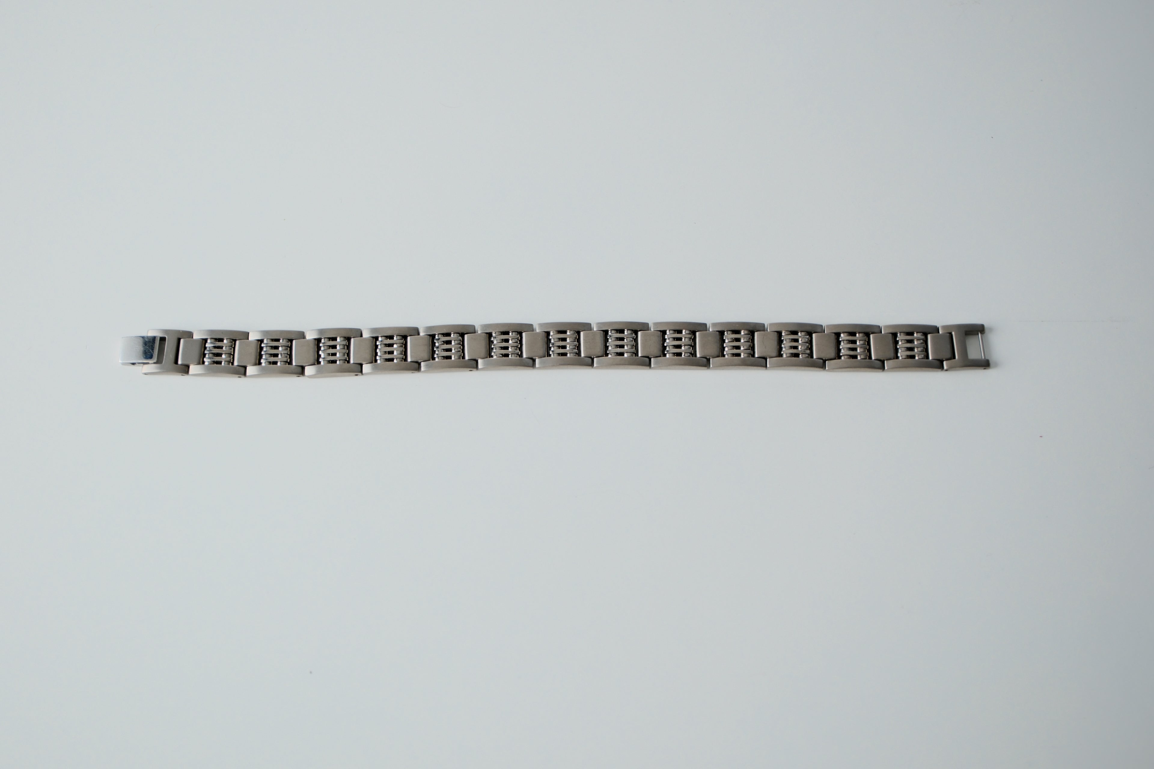 Stainless Steel Square Link Bracelet