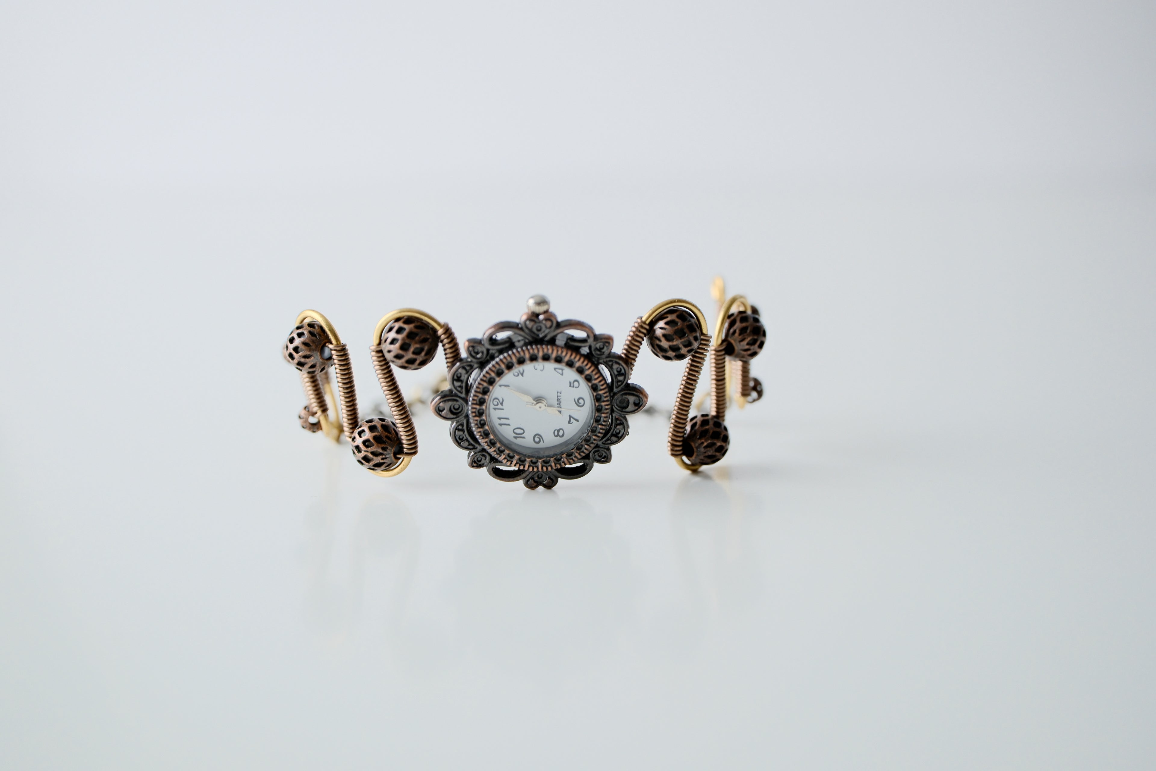 Vintage Brass Watch Bracelet