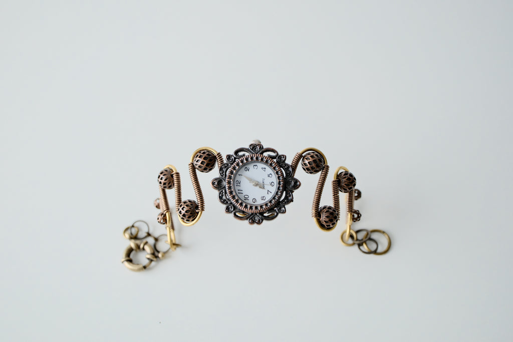 Vintage Brass Watch Bracelet