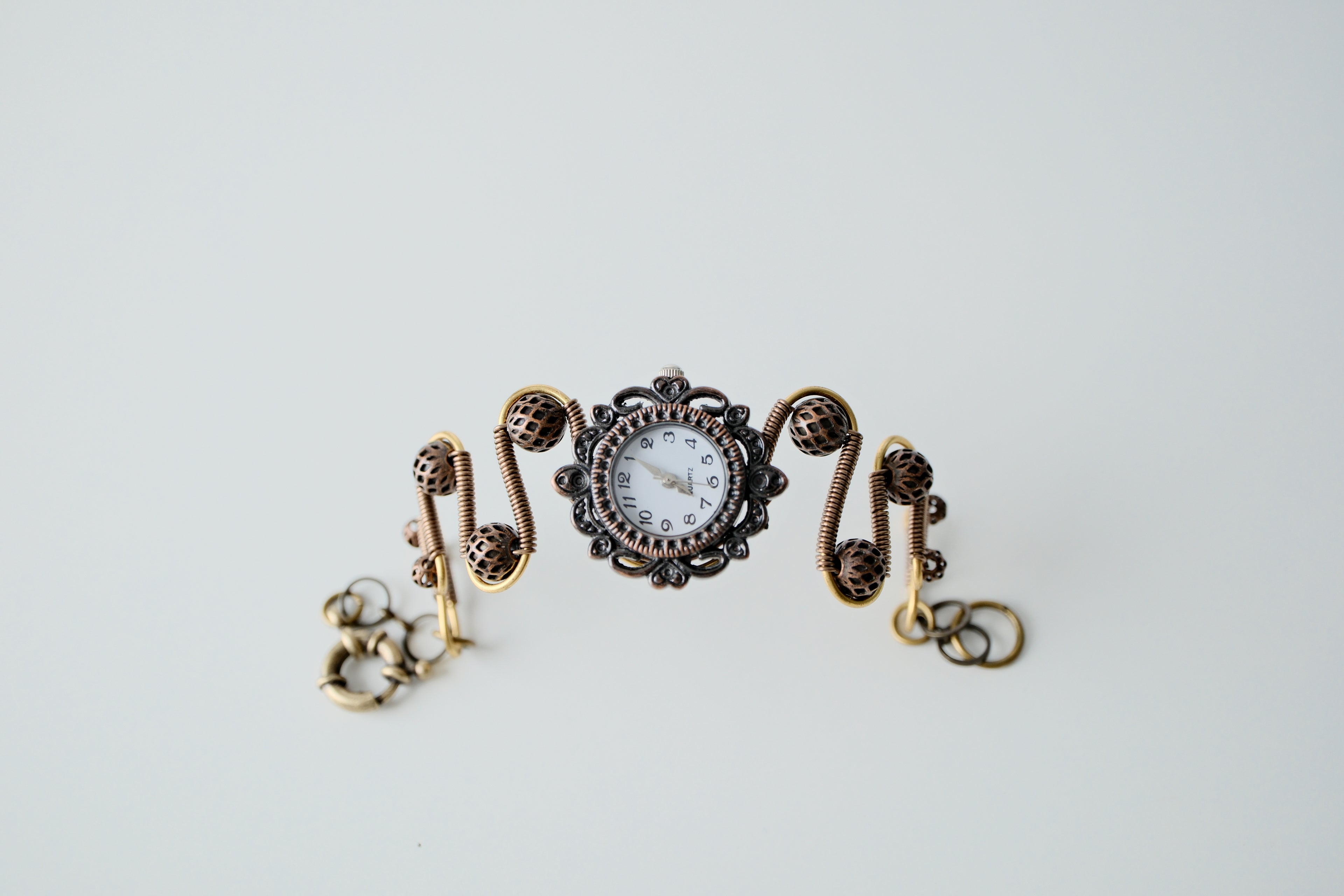 Vintage Brass Watch Bracelet