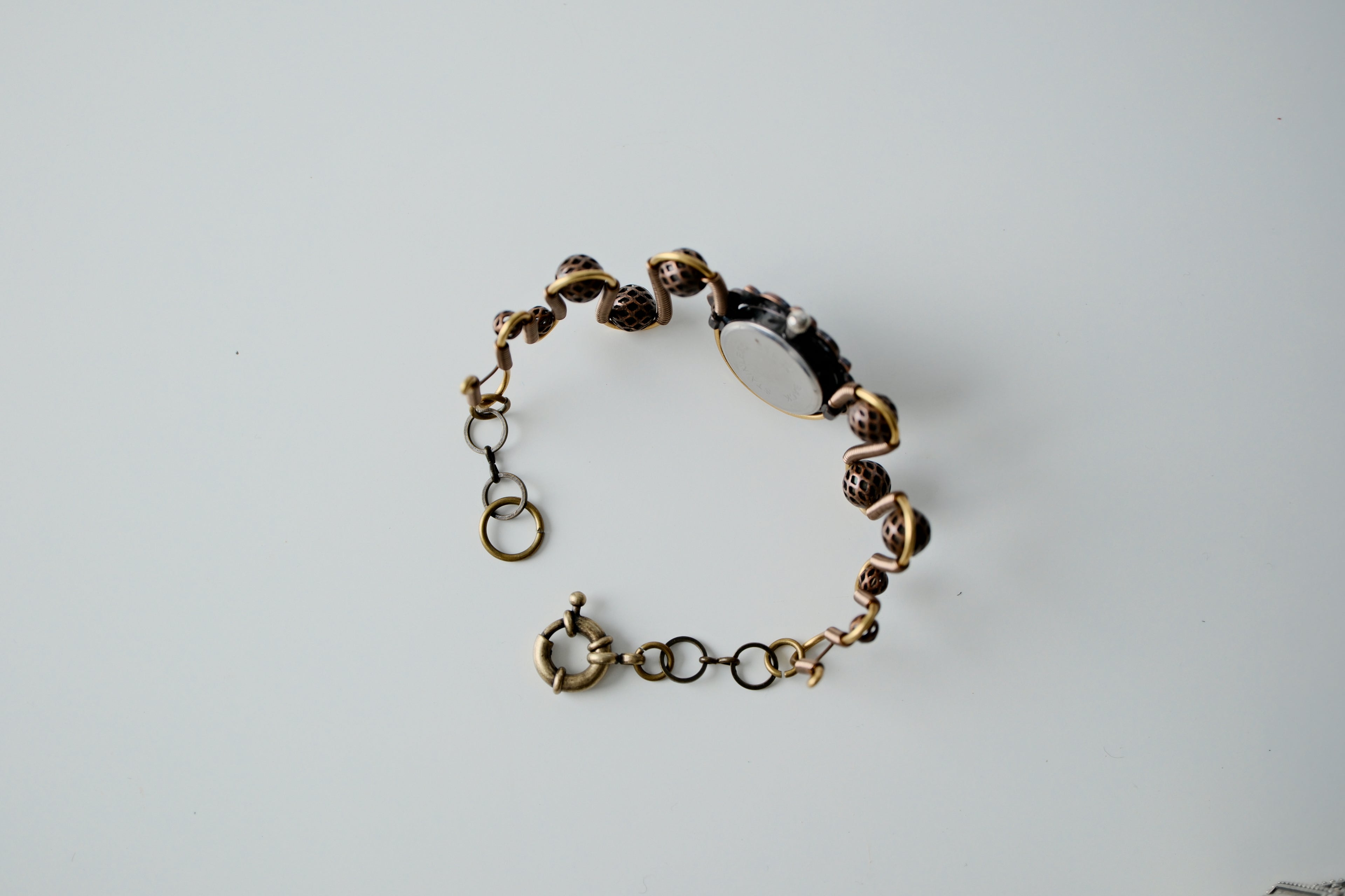 Vintage Brass Watch Bracelet
