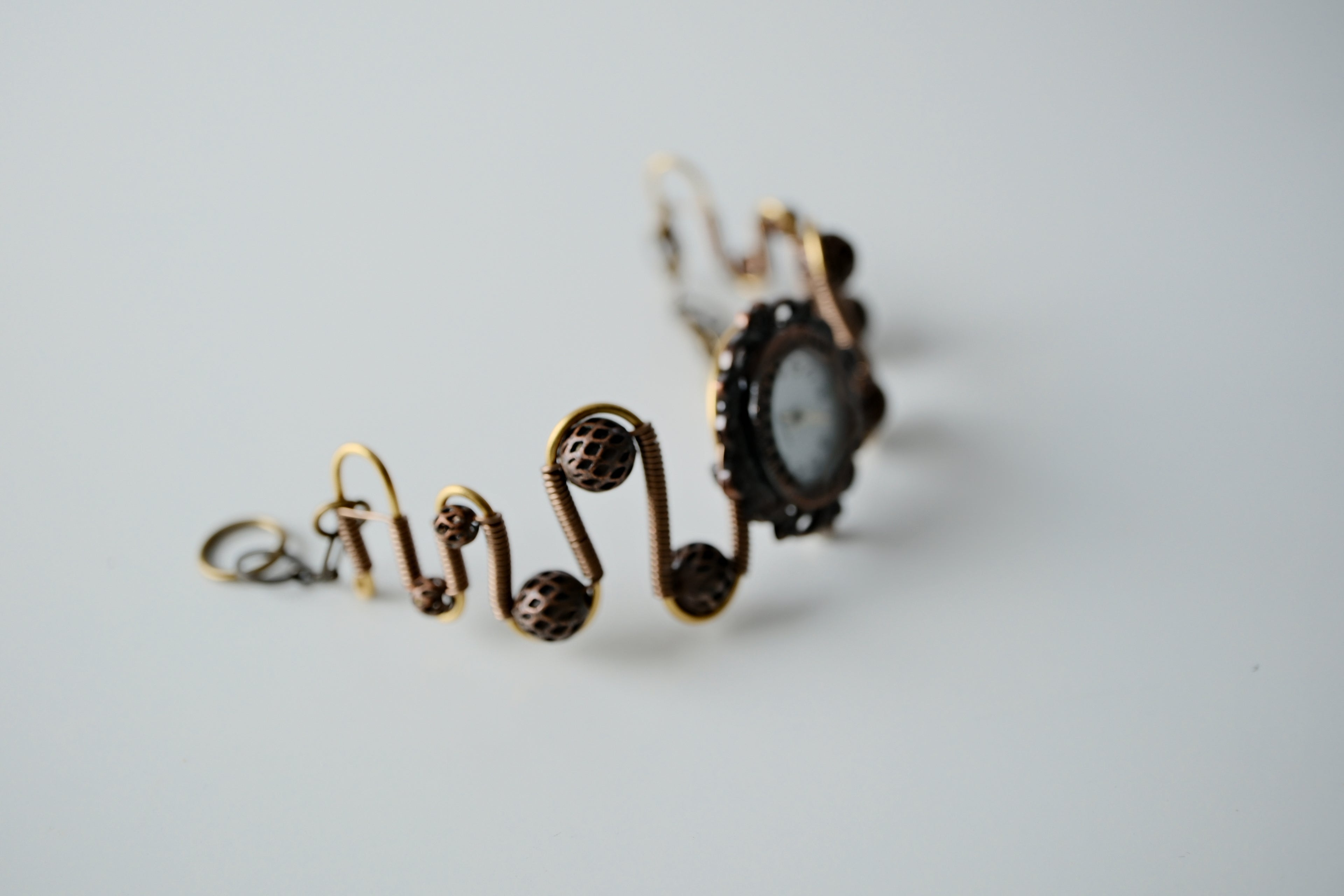 Vintage Brass Watch Bracelet