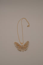 Vintage D'Orlan butterfly pendant necklace