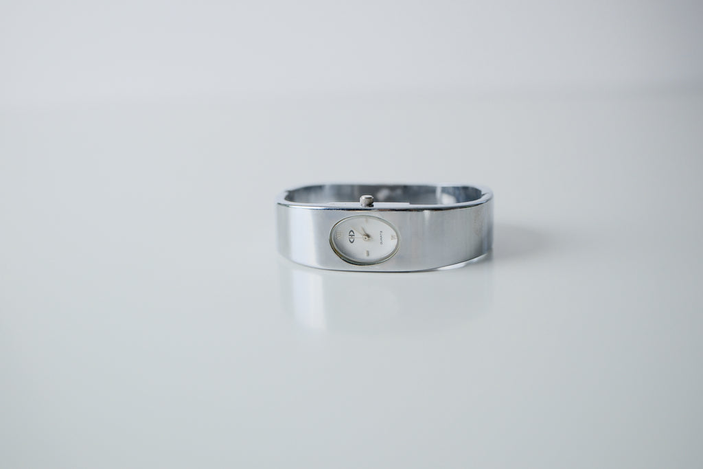 Hana Quartz Watch Cuff Bangle