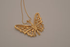 Vintage D'Orlan butterfly pendant necklace