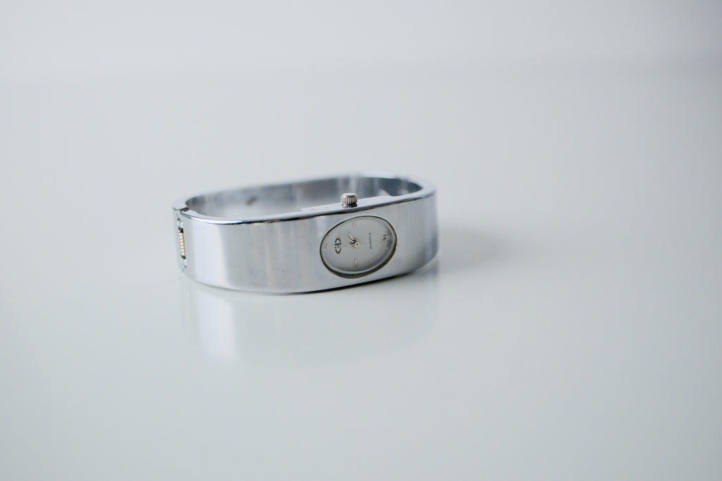 Hana Quartz Watch Cuff Bangle