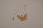 Vintage D'Orlan butterfly pendant necklace