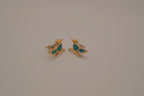 Vintage Southwestern roadrunner earring