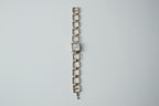 Vintage Louis Arden Square Link Watch Bracelet