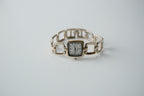 Vintage Louis Arden Square Link Watch Bracelet