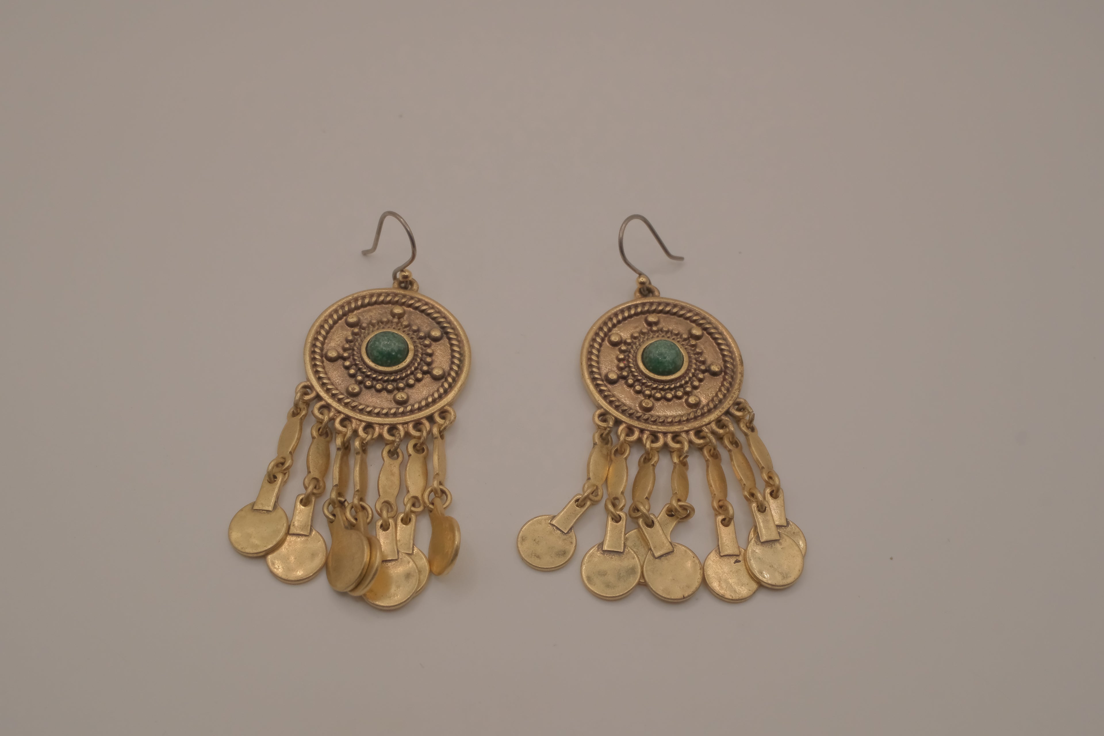 Central Asian Silk Road dangle earrings