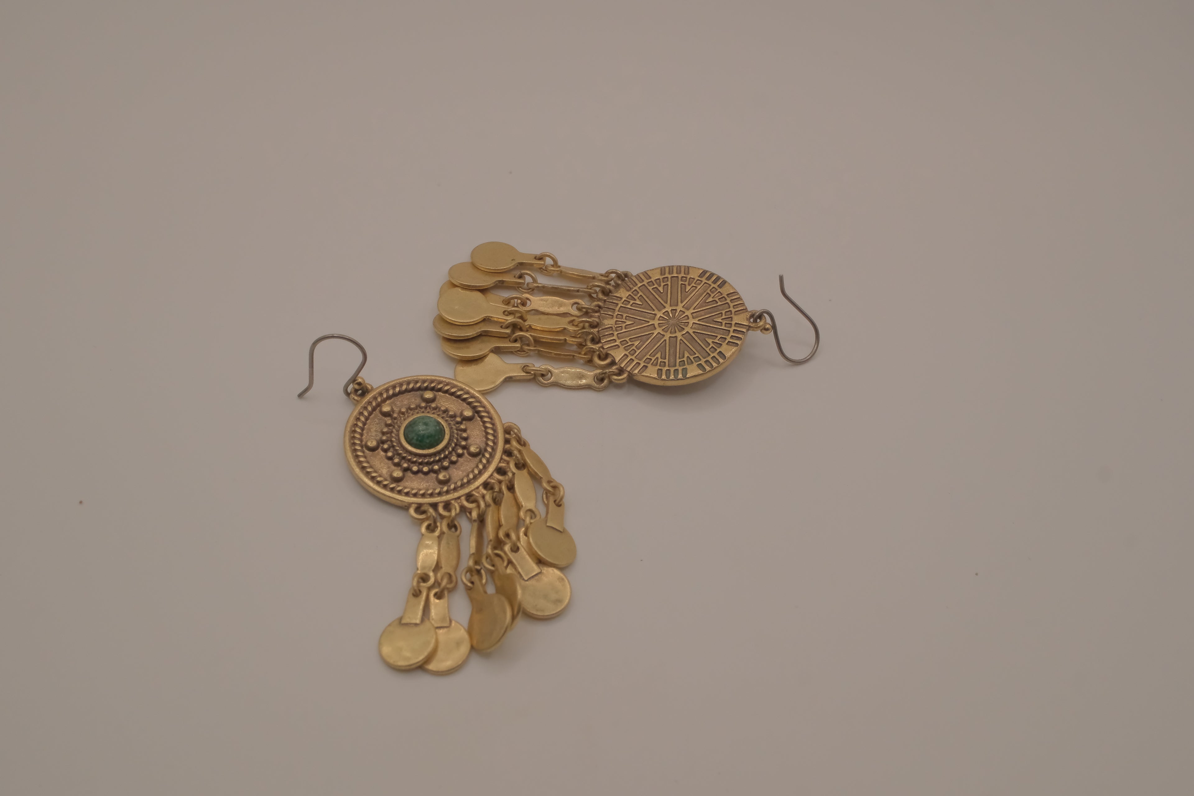 Central Asian Silk Road dangle earrings