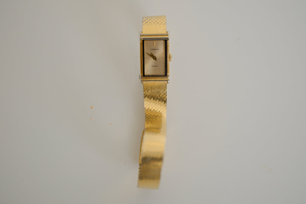 Vintage Seiko Lassale Quartz Dainty Gold Tone watch