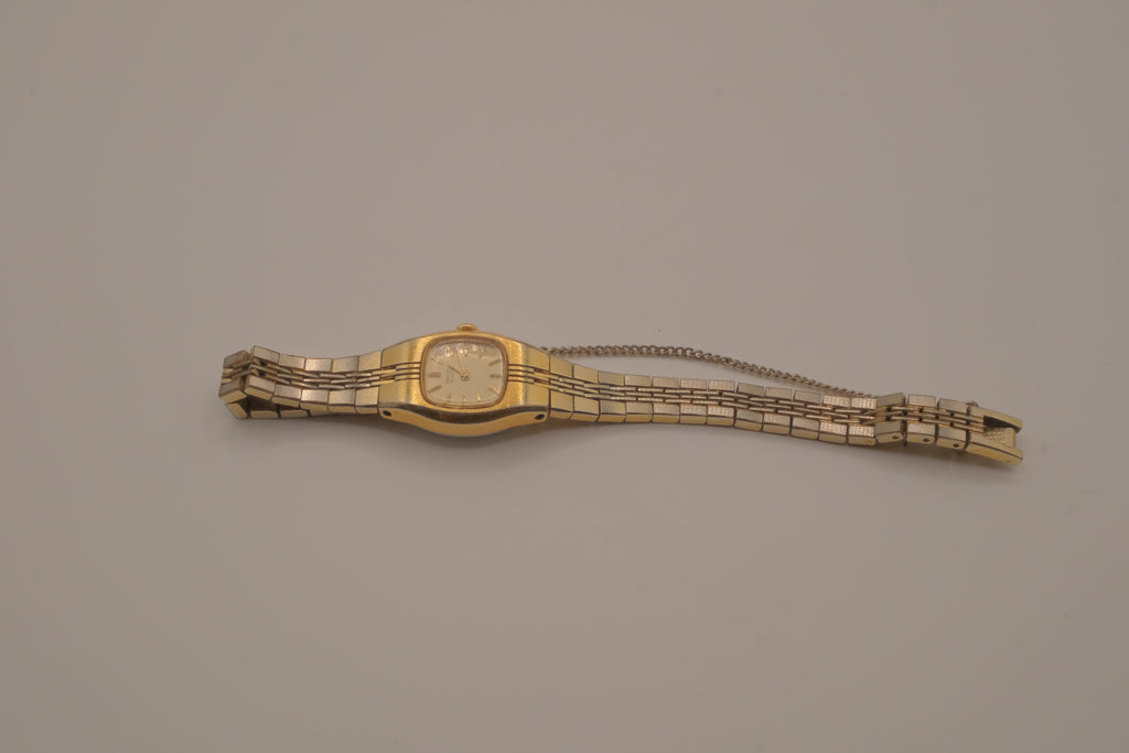 Seiko women's gold-tone quartz cocktail watch