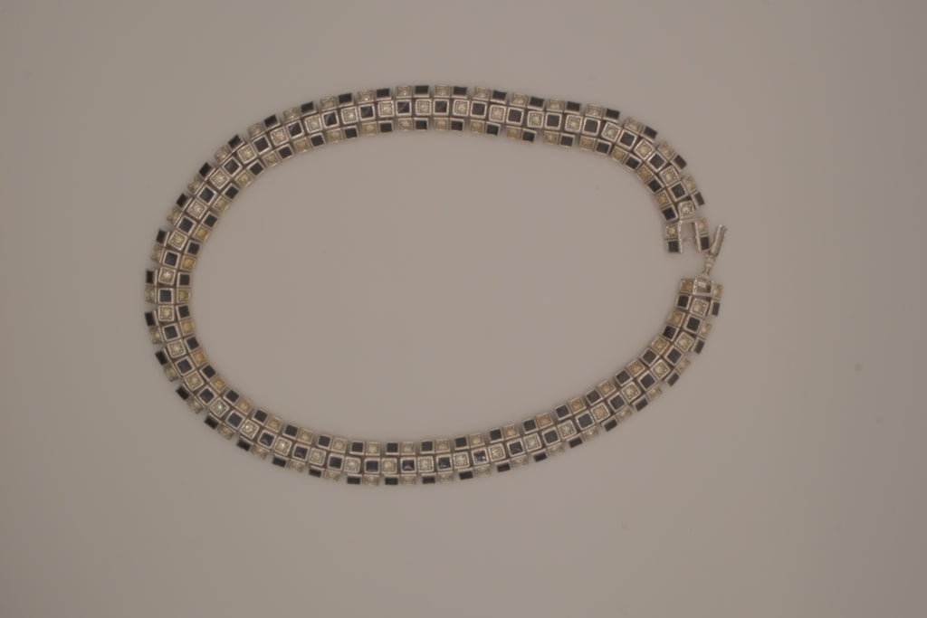 Vintage D'Orlan articulated choker necklace