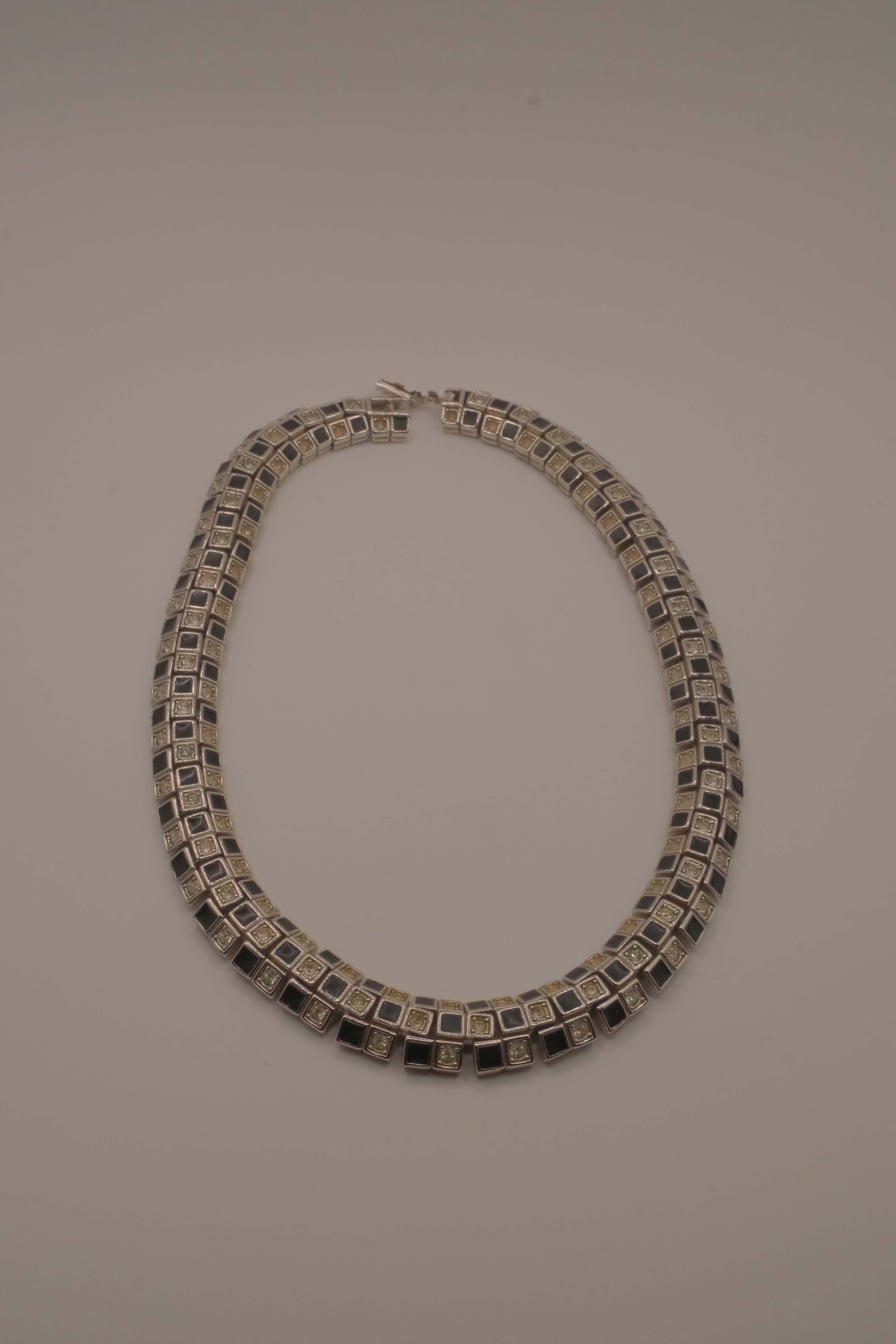 Vintage D'Orlan articulated choker necklace