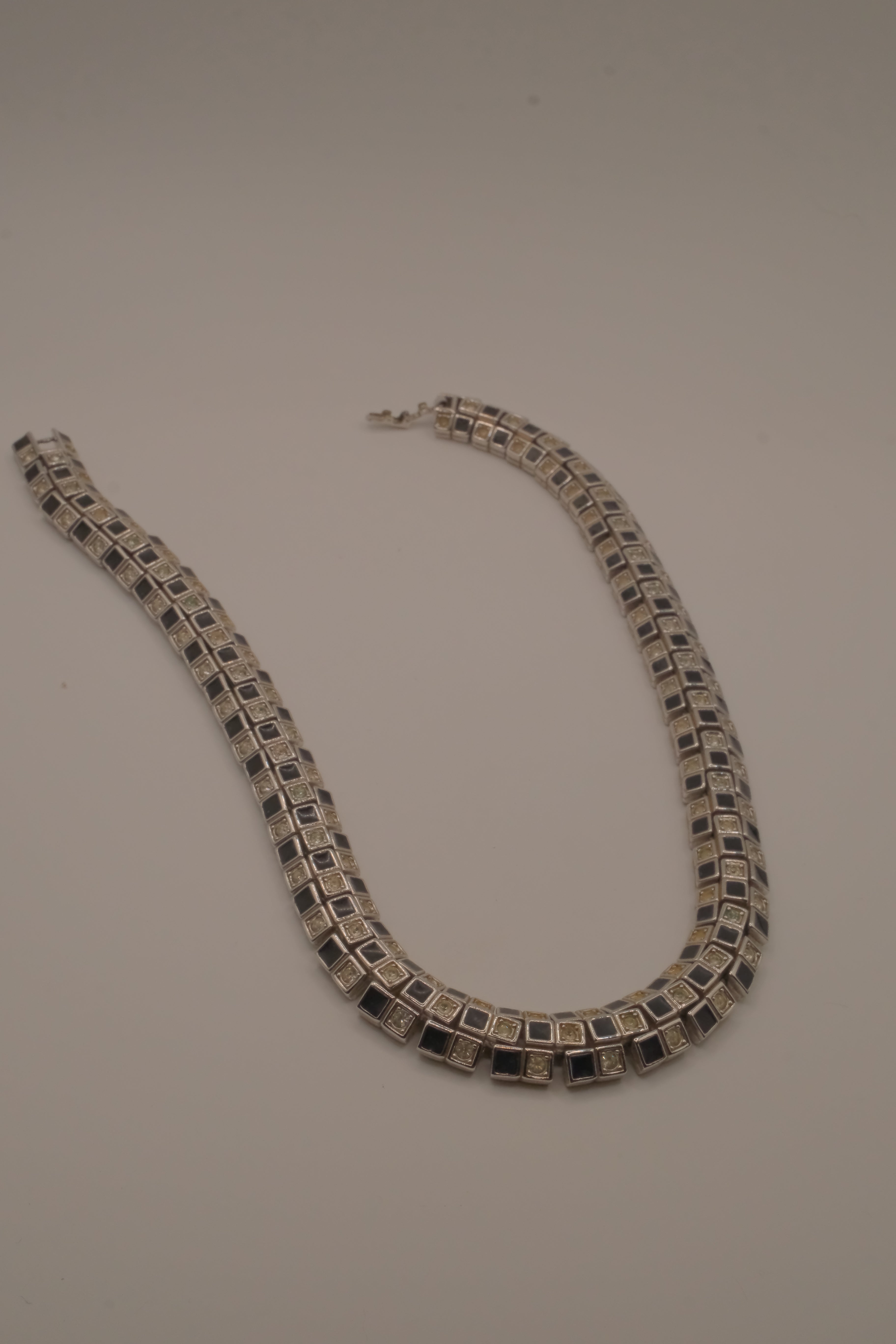 Vintage D'Orlan articulated choker necklace