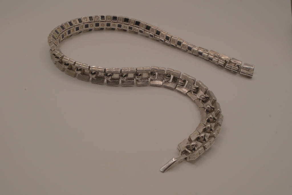 Vintage D'Orlan articulated choker necklace