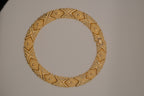 Vintage ‘’Hugs and Kisses" statement collar necklace