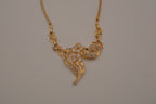 Vintage &nbsp;asymmetrical abstract pendant necklace