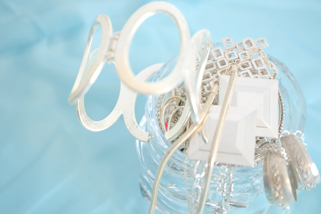 Silver Maximalist Cool Girl Jar