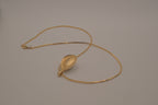 Vintage tear-shaped faux &nbsp;pearl pendant