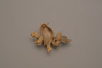 Vintage, hand-painted enamel bird brooch