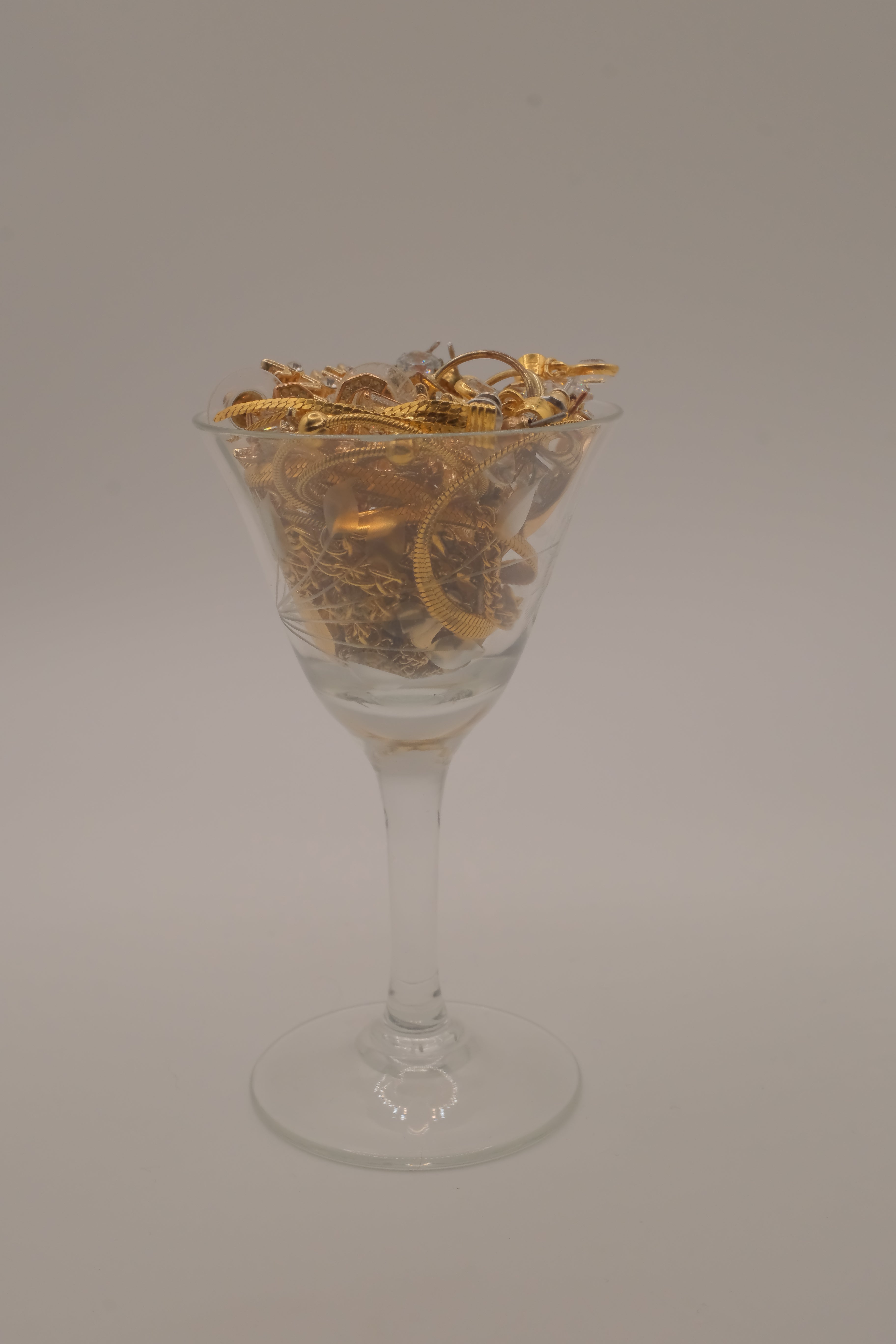 Gold Sparkle Chic Mini Mystery Jewellery Jar