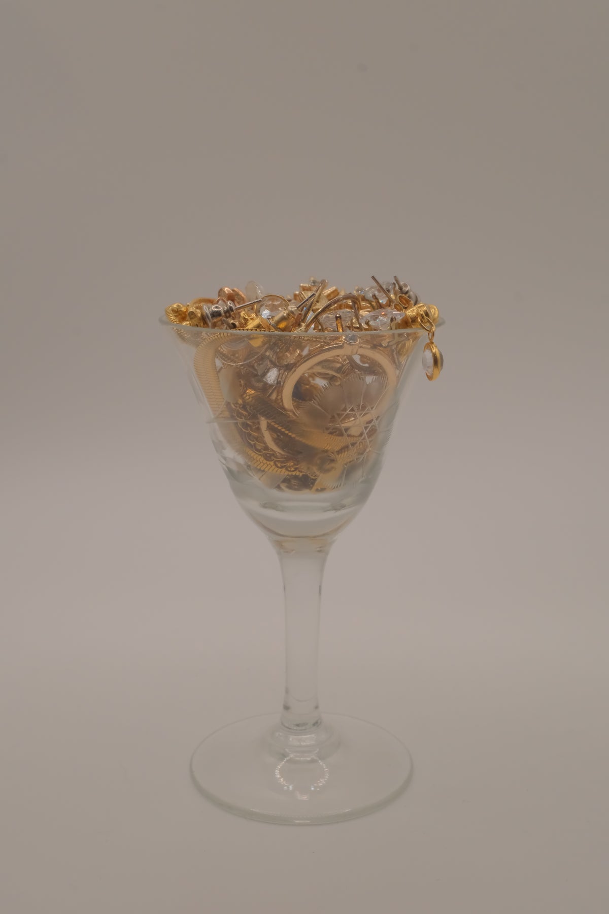 Gold Sparkle Chic Mini Mystery Jewellery Jar