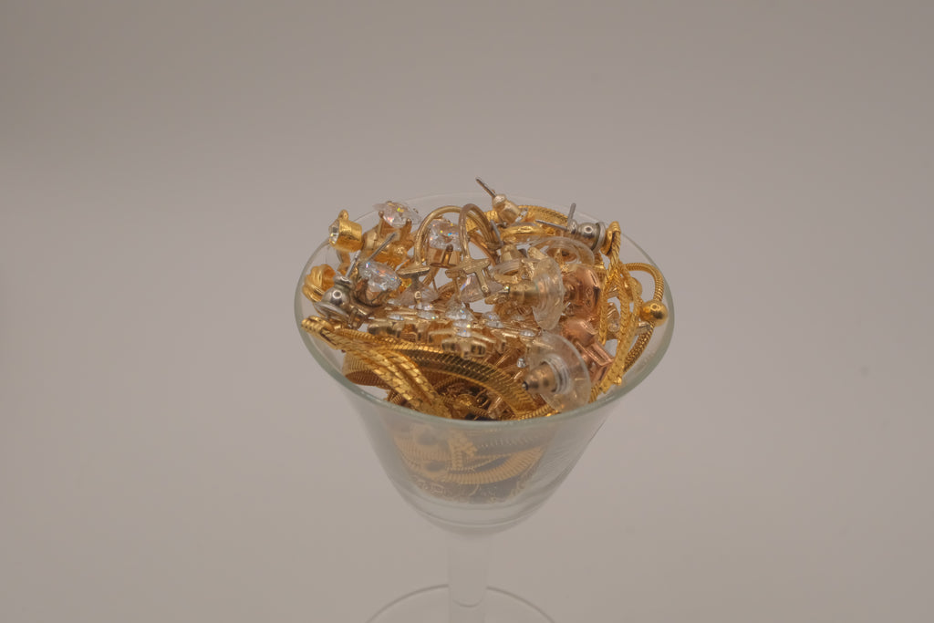 Gold Sparkle Chic Mini Mystery Jewellery Jar