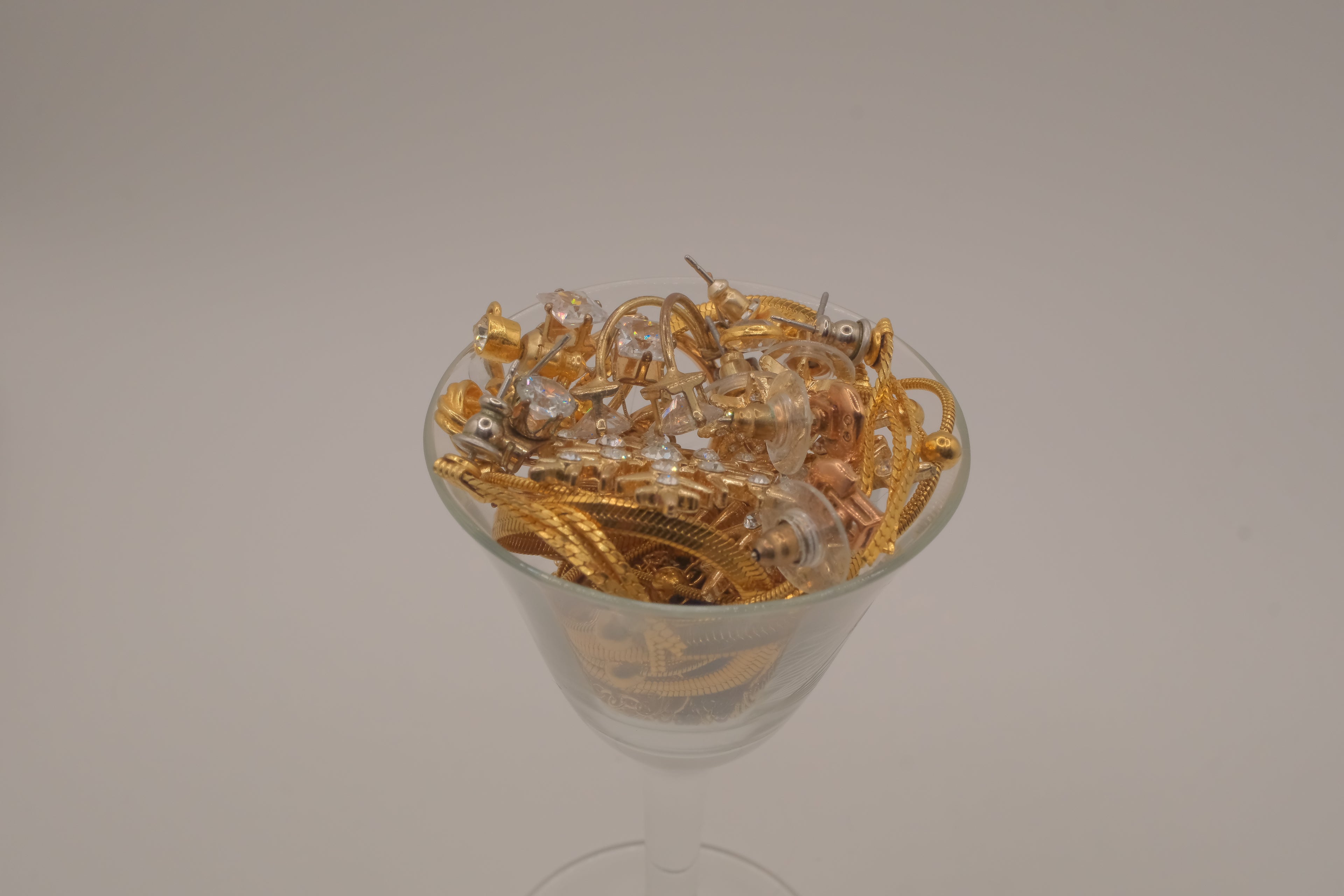 Gold Sparkle Chic Mini Mystery Jewellery Jar
