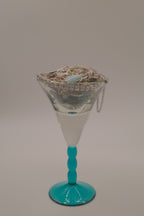 Dainty Blue & Silver Mystery Jewellery Jar