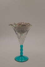 Dainty Blue & Silver Mystery Jewellery Jar