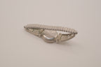 Vintage Butterfly motifs stretchy watch
