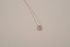 Swarovski Pink crystal pendant necklace