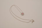 Swarovski Pink crystal pendant necklace