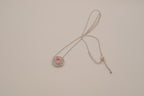 Swarovski Pink crystal pendant necklace