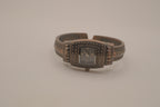 Bronze-toned cuff watch