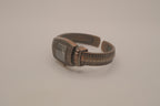 Bronze-toned cuff watch