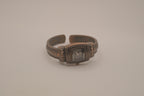 Bronze-toned cuff watch