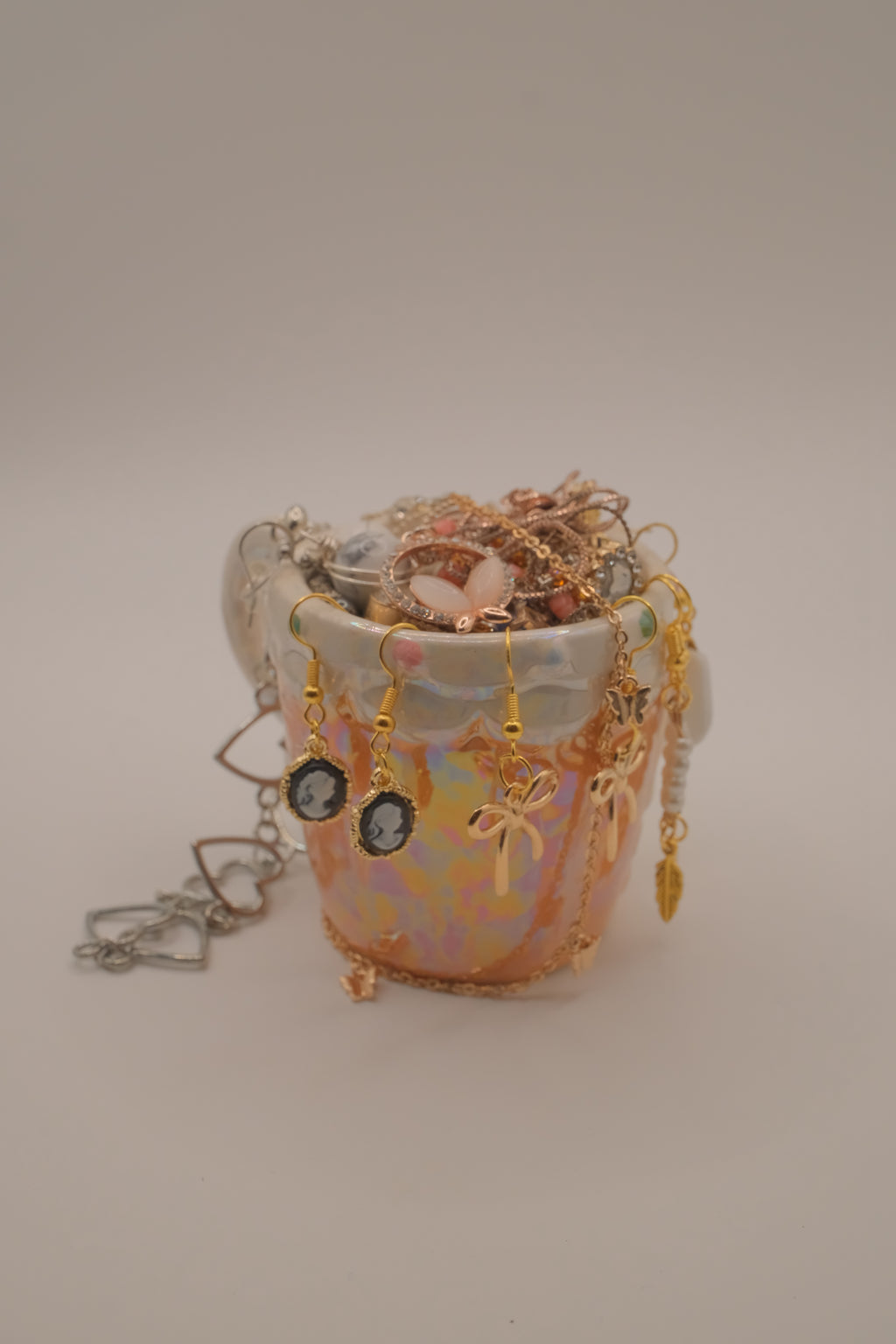 Coquette Gold and Silver Mystery Jar