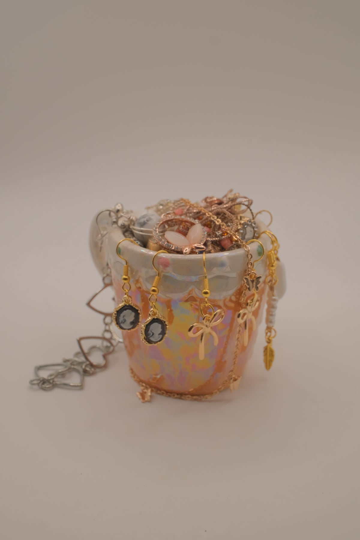 Coquette Gold and Silver Mystery Jar