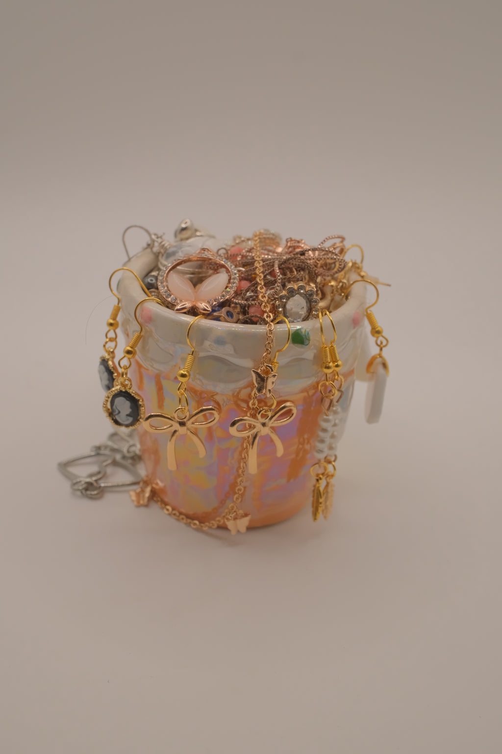 Coquette Gold and Silver Mystery Jar
