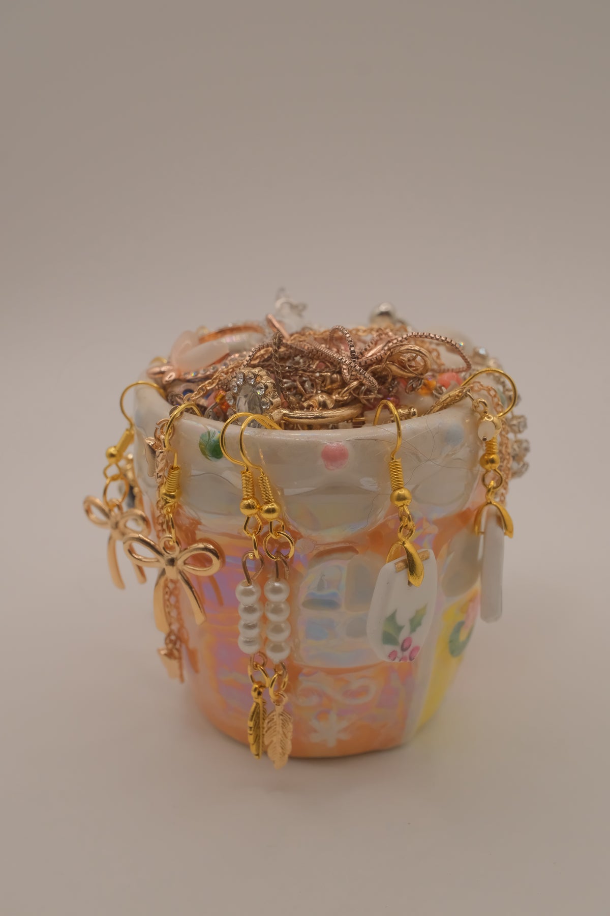 Coquette Gold and Silver Mystery Jar