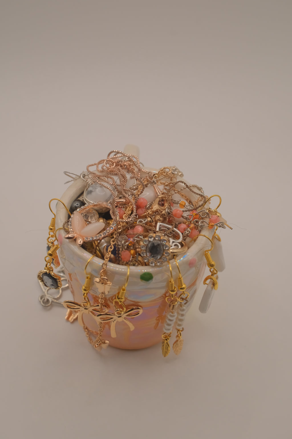 Coquette Gold and Silver Mystery Jar