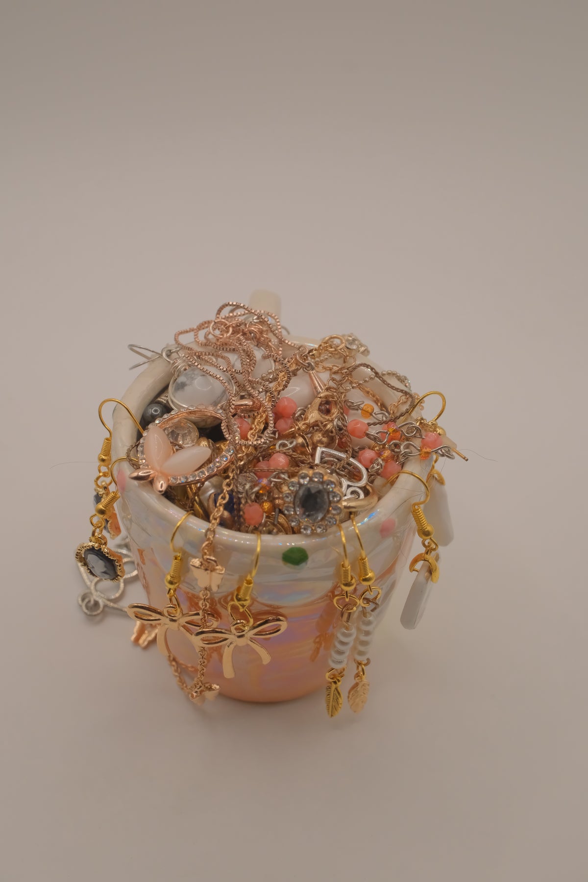 Coquette Gold and Silver Mystery Jar