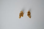 Vintage Gold Tone statement stud earrings