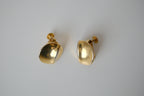 Vintage Dome shaped clip-on earrings