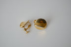 Vintage Dome shaped clip-on earrings